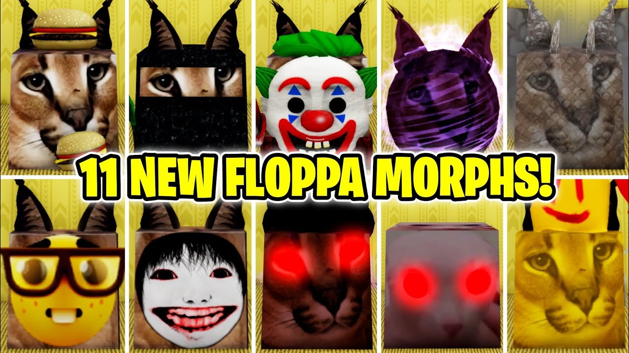 🎻New] Find The Floppa Morphs (828)