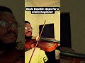 Basic double stops for violin beginners #violintips