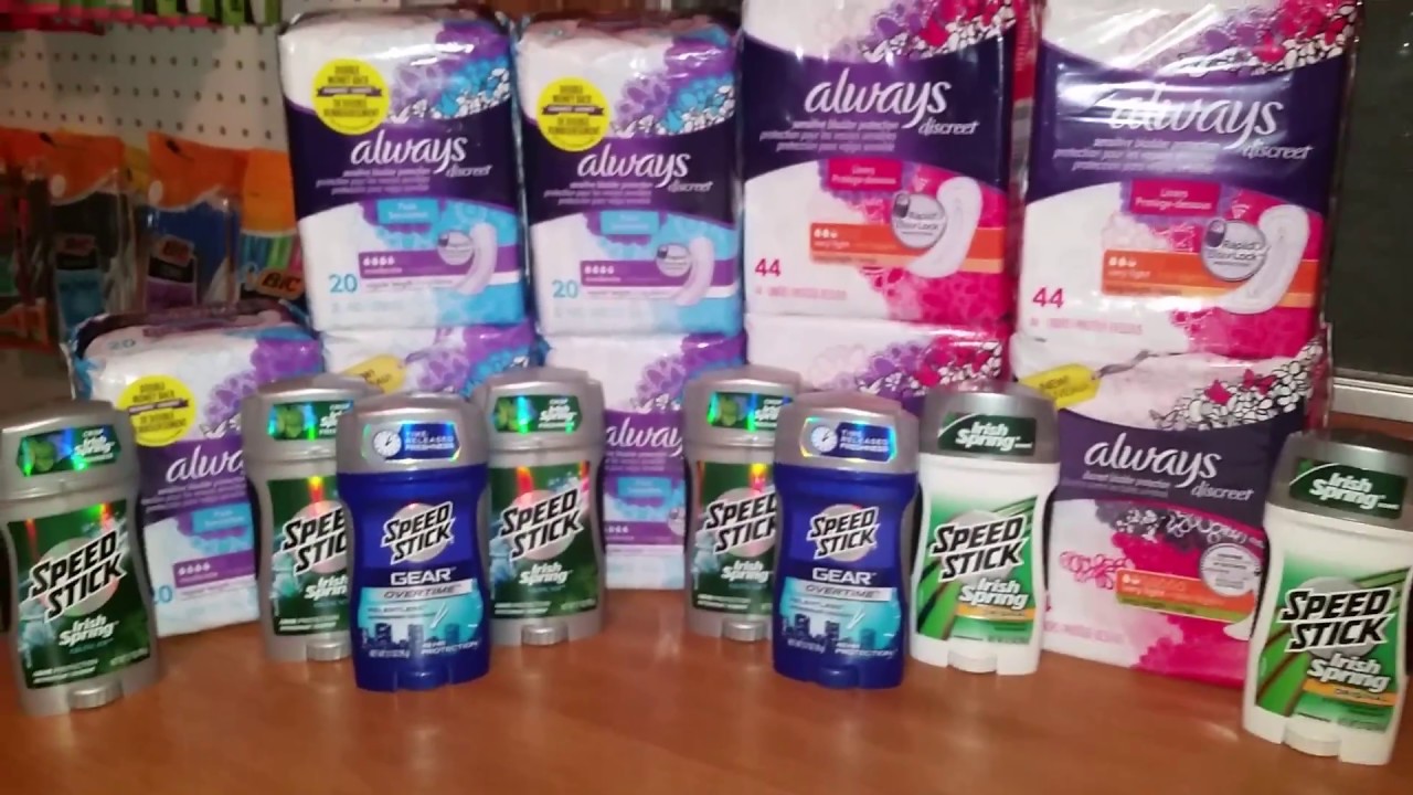 Rite Aid haul 2/26 3/4 .25 cent deodorant!! YouTube