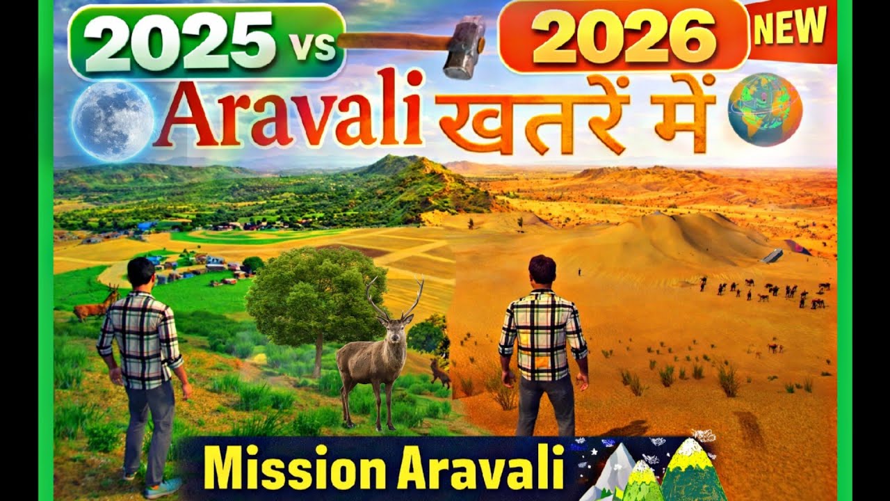 क्या होगा भारत का... 🌵 🇮🇳 | Hidden Realityअगर अरावली नहीं रही… तो भारत भी सुरक्षित नहीं रहेगा। 🇮🇳