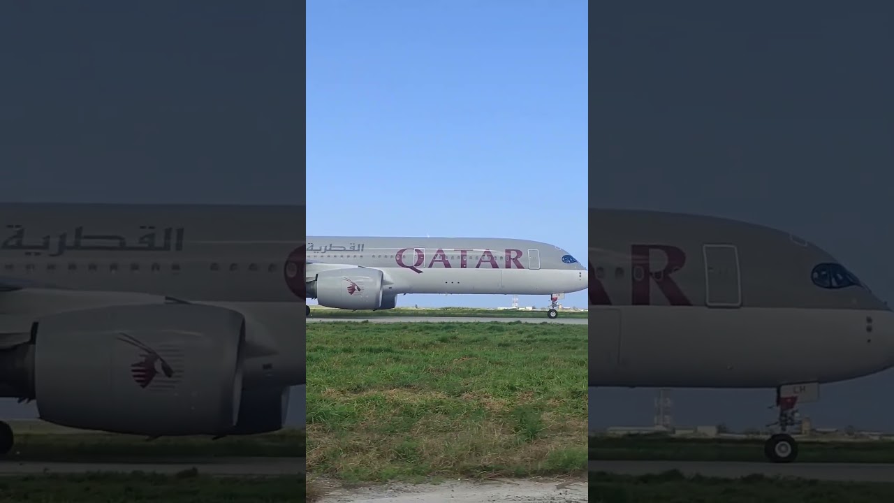 Taxiing Qatari 