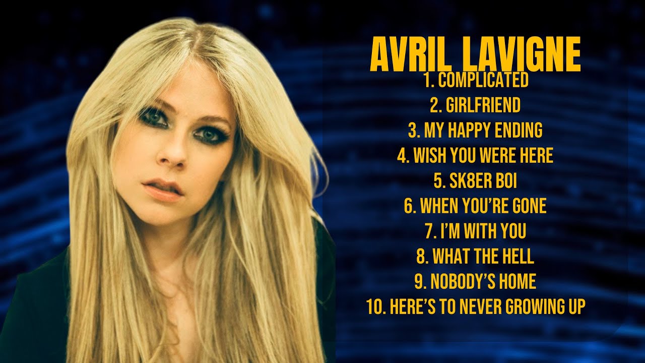 Avril Lavigne-Biggest hits compilation of 2024-Superior Hits Mix-Exhilarating Avril Lavigne-Biggest hits compilation of 2024-Superior Hits Mix-Exhilarating