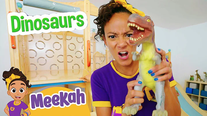 Meekah Learns ASL with Dinosaurs! | Educational Videos for Kids | Blippi and Meekah Kids TV