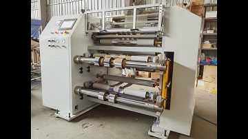narrow web slitter rewinder