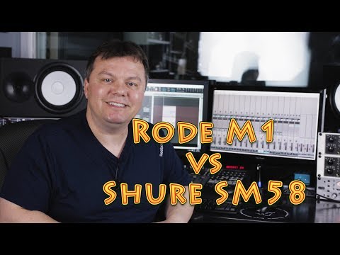 Rode M1 vs Shure SM58