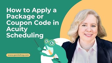 How to Apply a Package or Coupon Code in Acuity Scheduling