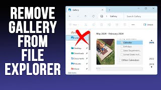 How to Remove the Gallery Section form File Explorer in Windows screenshot 2