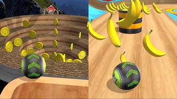 Going Balls Speedrun Gameplay Level 475/ Going Balls Banana Frenzy