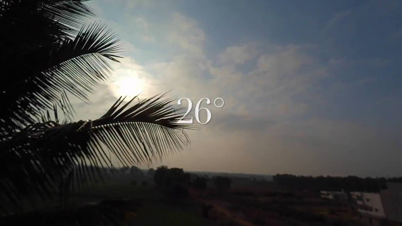 Sunrise To Moonrise Time lapse A Day In The May Bangalore YouTube
