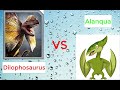 Dinosaurs Battle 11: ALANQUA vs DILOPHOSAURUS II Game Jurassic World II ...