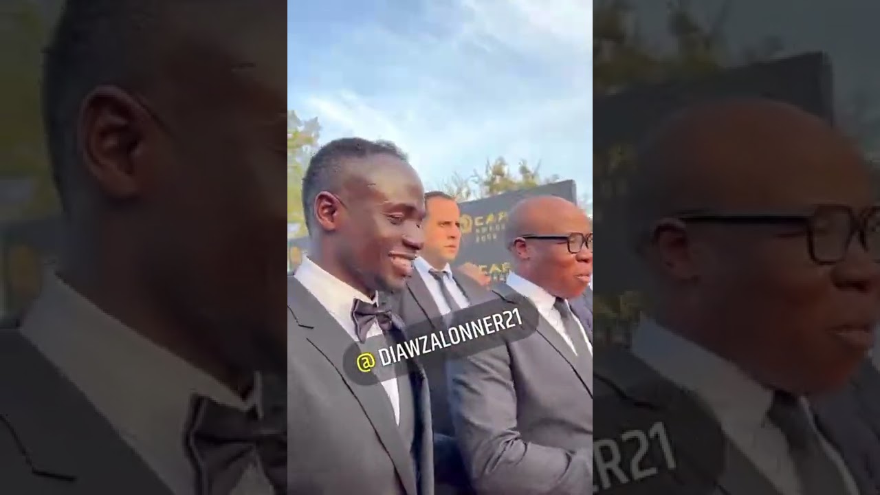 Sadio mané caf awards 2022