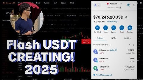 How to Create Tradable Flash USDT TRC20 in 2025! (Be Aware of The Scammers)