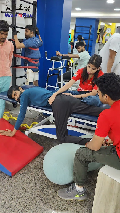 Physiotherapy Recovery Exercises at Walk N Run #physiotherapy #physio #paraplegic #fitness