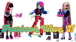 Ranking Monster High Fearbook Wave 3 Dolls!