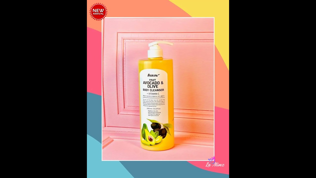 Bigblow Fruit Avocado & Olive Body Cleanser 100mls