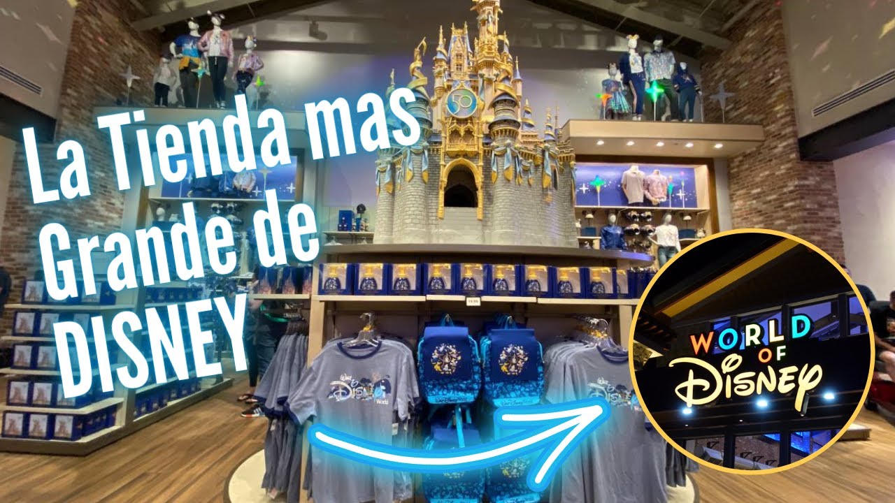la-tienda-de-disney-mas-grande-del-mundo-world-of-disney-youtube