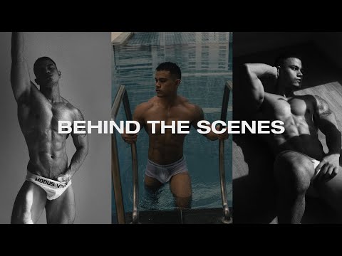 Male Model Underwear Photoshoot | Behind The Scenes