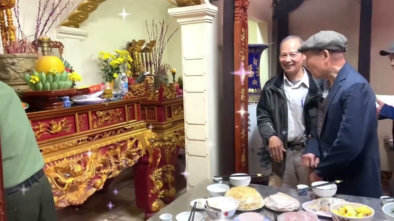 Giỗ cụ Vũ Tính Thiện.