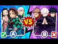 Epic anime battle choisissez seulement 1 des 2 animes impossible