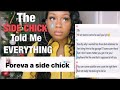 I MET UP WITH THE SIDE CHICK!!|*Receipts Included* STORYTIME| Side Chick Chronicles Pt.2|