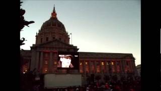 Civic Center San Francisco Giants Win World Series 2010
