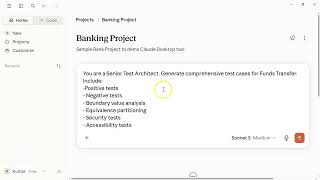 Claude in Action  - Generate Test Cases for Project