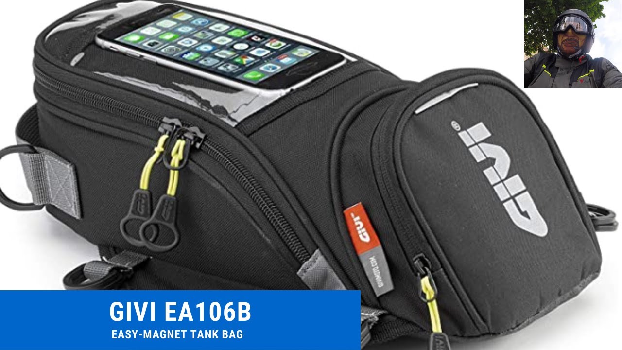 Обзор мотосумки на бак GIVI EA106B. Givi EA106B Tank Bag