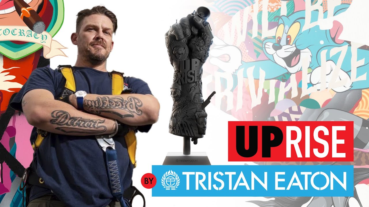 Introducing the Uprise Fist Statue | Sideshow x Tristan Eaton Collaboration