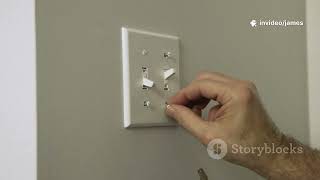 How to Replace a Light Switch Safely ⚡ #shorts