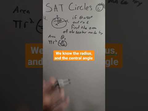 Area of a Sector in a Circle made by a Central Angle #math #maths #review #tips #geometry #fypシ #fyp