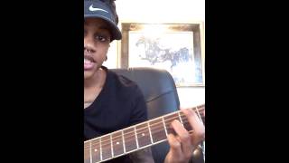how to play slow motion by trey songs on guitar