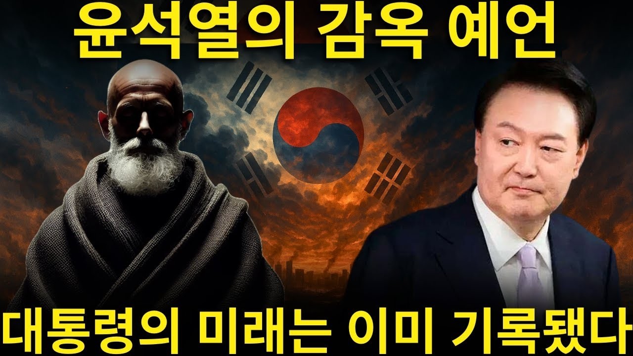 충격적인  고대 예언은 2025년 한국에서 한 대통령이 감옥에 갇힐 것이라 말하고, 윤석열 대통령의 운명에 대한 경고가 모두를 걱정하게 하고 있다