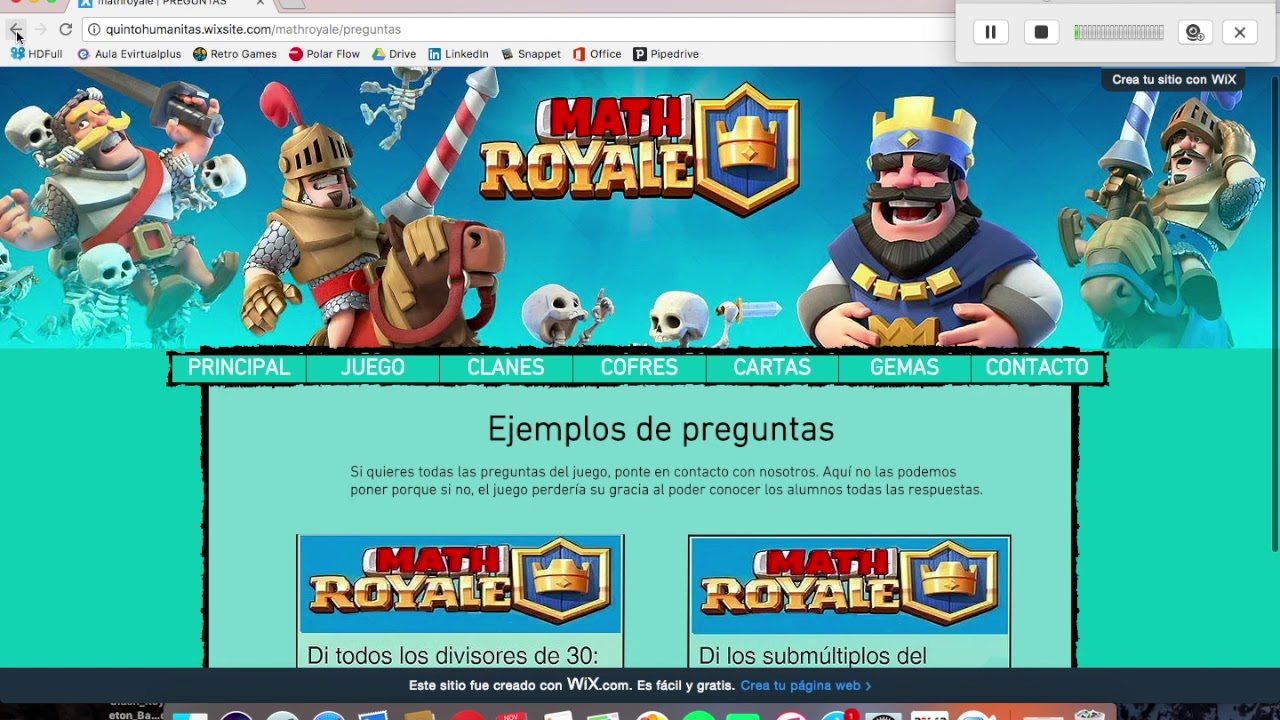 Math Royale - Explicación - YouTube