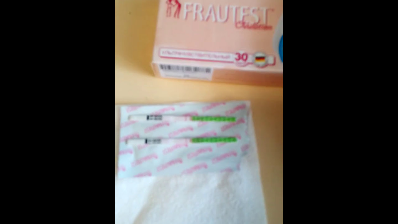 Тестирую фраутест на овуляцию
