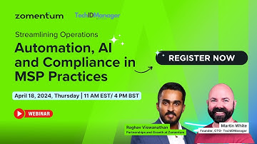 Streamline Operations: Automation, AI, and Compliance in MSP Practices