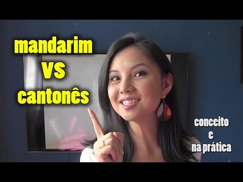 Vídeo: Diferença Entre Mandarim E Cantonês