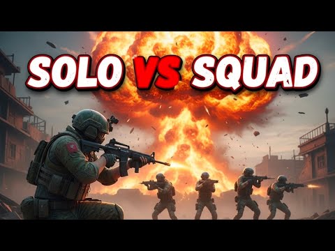 Solo vs Squad OP Gameplay | Insane 1v4 Clutch | BGMI Highlights🔥 - YouTube