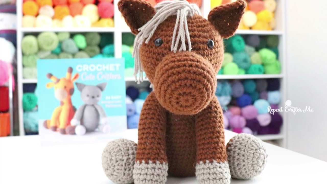 Crochet Cute Critters Book - Repeat Crafter Me