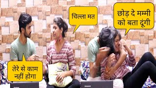 Fighting Prank On My Girlfriend  ( Simran) !! Gone very Wrong !! Ankush Rajput