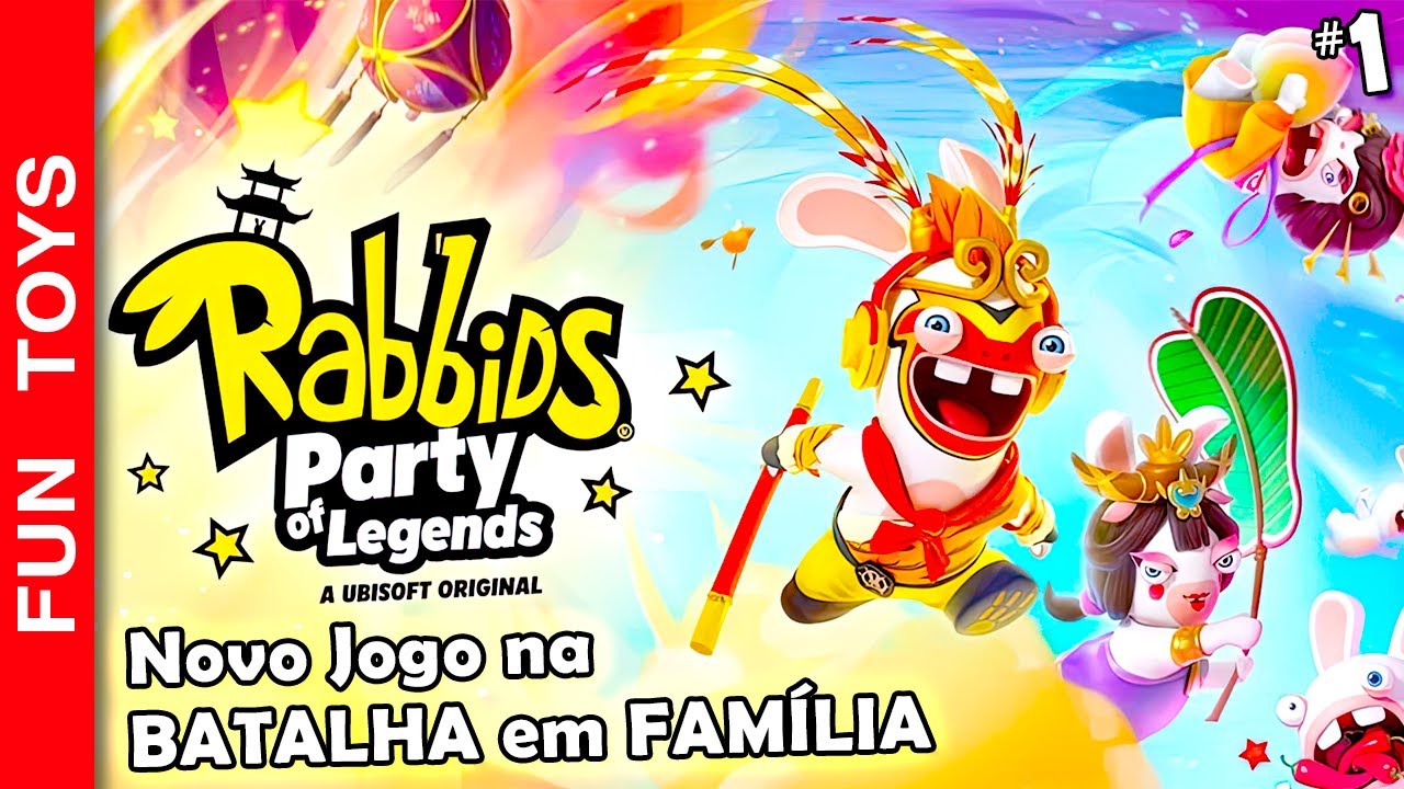 Rabbids: Party of Legend - NOVO JOGO na Batalha em FAMÍLIA!!! Para quem ...