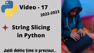 Celebrity String Slicing in Python | Python Course | Video - 17 Net Worth