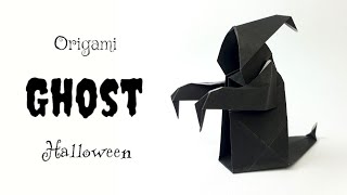 Origami Halloween - Easy Origami Ghost step by step | by Anibal Voyer