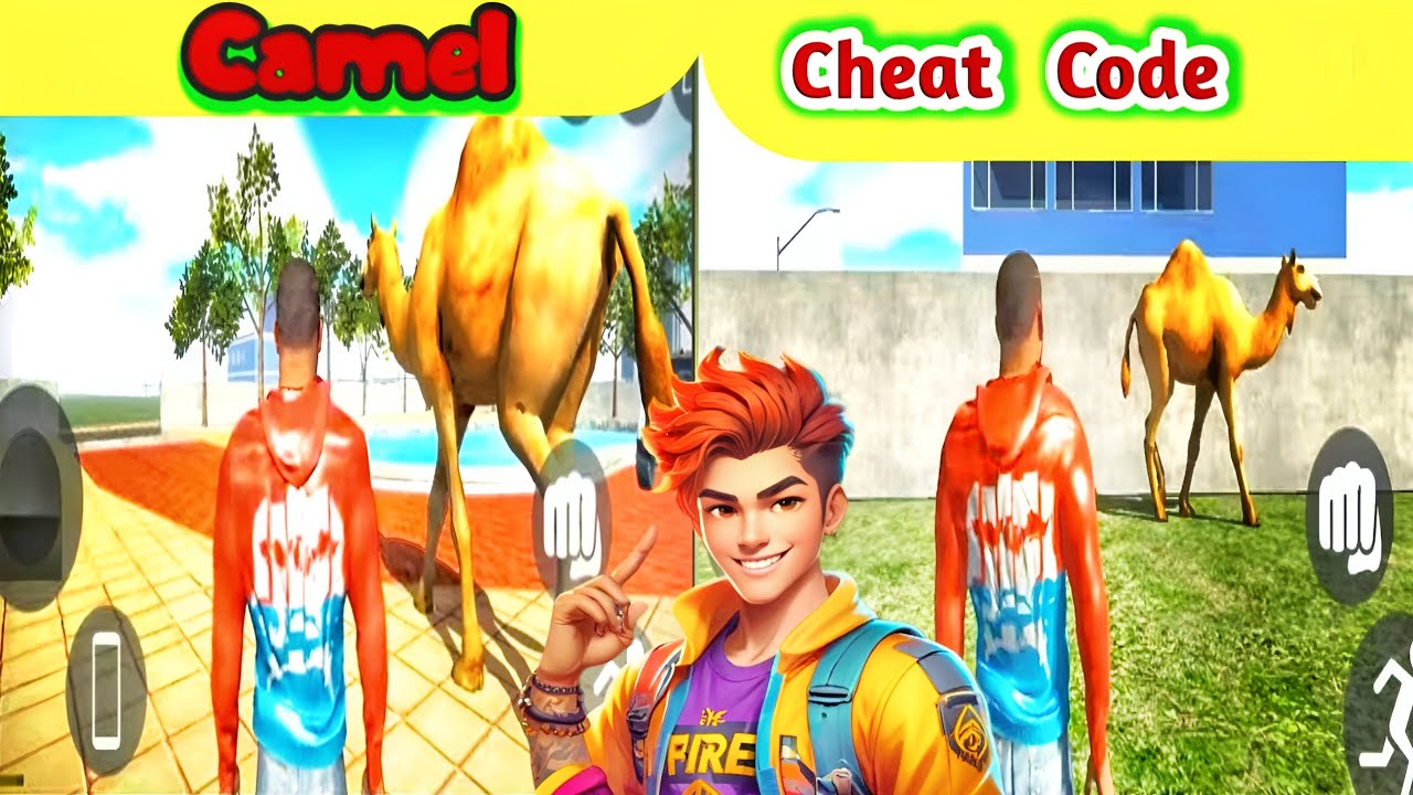 I Found the Camel Cheat Code in Indian Bikes Game - YouTube