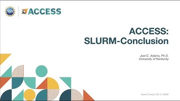 SLURM Conclusions