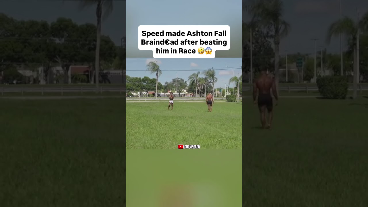 Speed Made Ashton Fall Braind Vad After beating him Race 