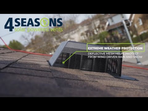 4 SEASONS PRO - Solar Powered Vent - YouTube