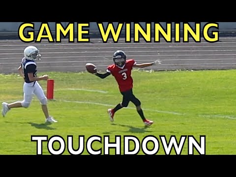 Video FIRST GAME WINNING TOUCHDOWN ???? HAWKS vs EAGLES - youtube
