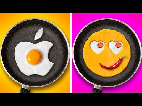 เคล็ดลับการทำอาหารเช้าสุดอัจฉริยะ! | สุดยอดไอเดียและชาเลนจ์ในการทำอาหารโดย 123 GO Like!