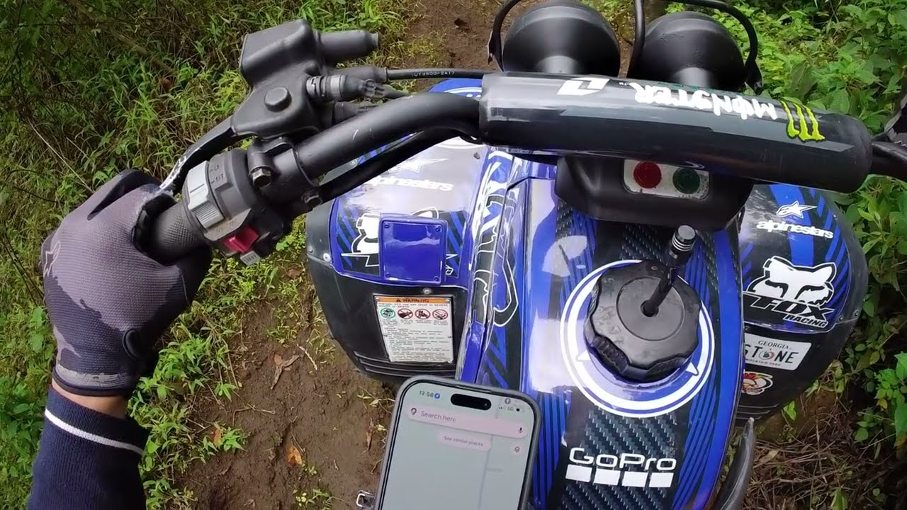 Prueba de rutina Yamaha Warrior 350