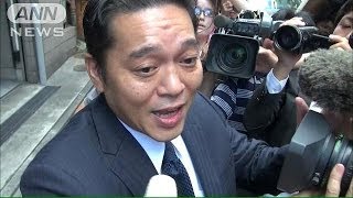 徳田毅議員「またお話を・・・」捜査後1カ月ぶりに姿（13/10/11）